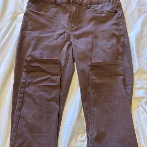 Purple Jeggings Pants